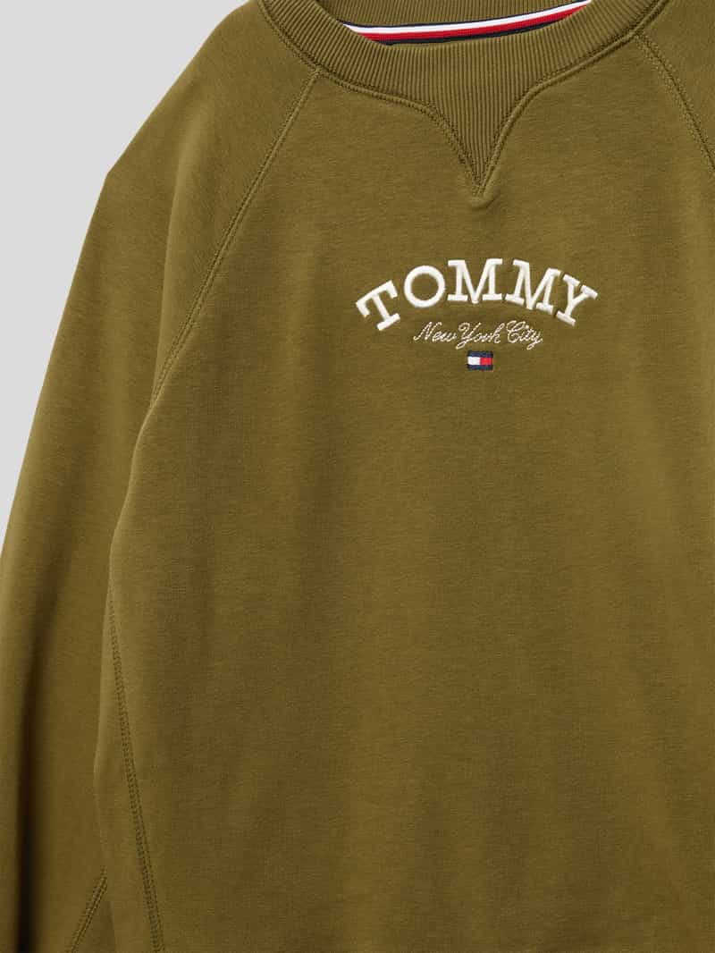 Tommy Hilfiger Teens Sweatshirt met label- en logostitching