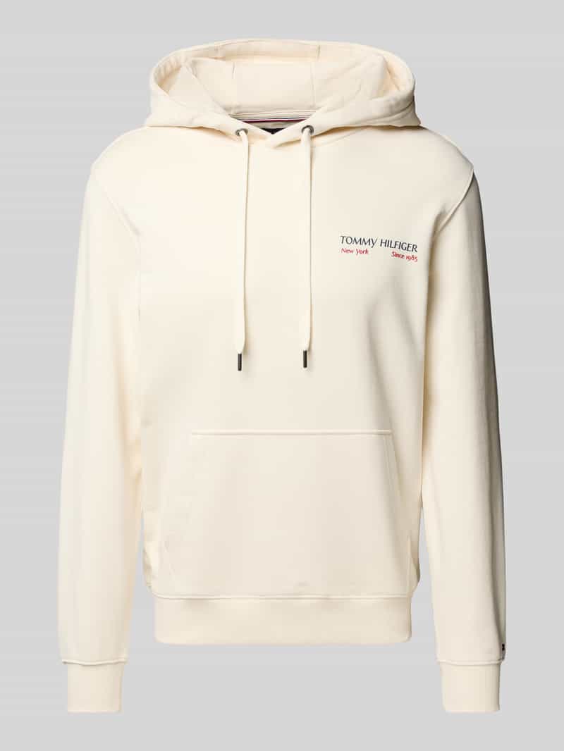 Tommy Hilfiger Regular fit hoodie met motiefprint