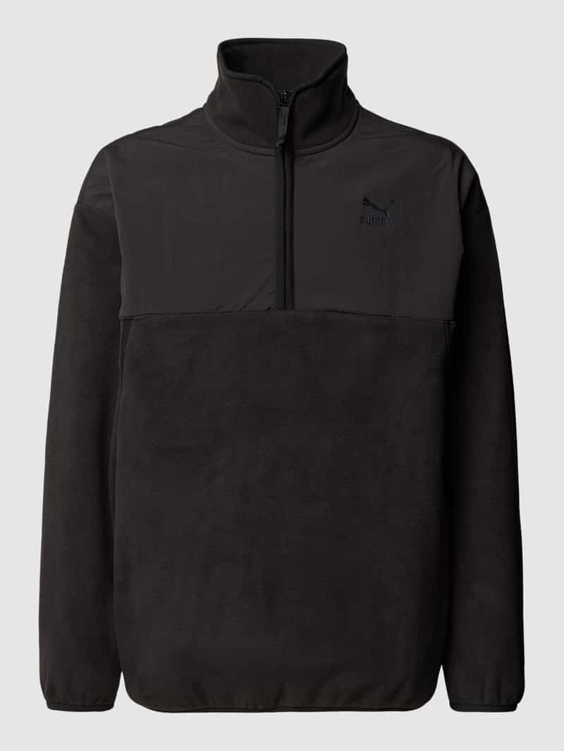 PUMA PERFORMANCE Fleecepullover met logoprint