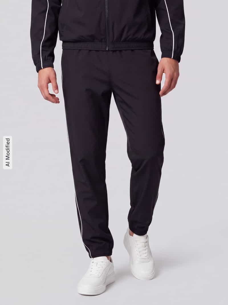 Lacoste Sport Regular fit trainingsbroek met logopatch