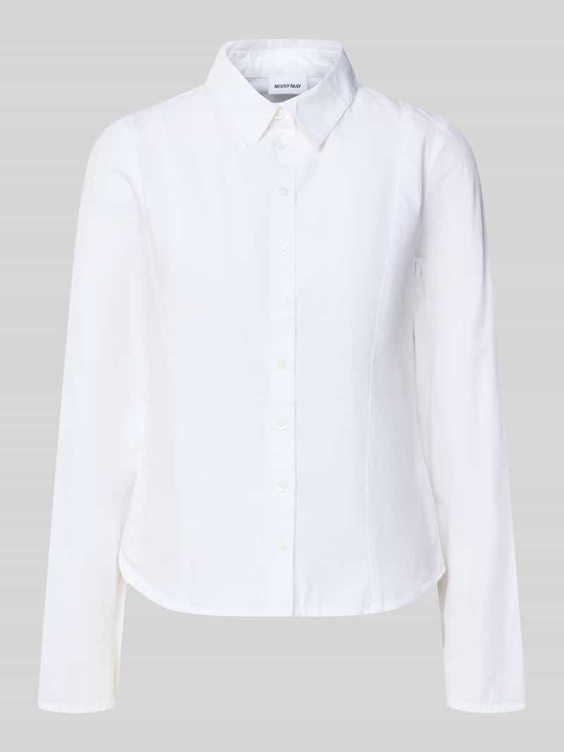 NOISY MAY Regular fit blouse van puur katoen model 'EMMA'