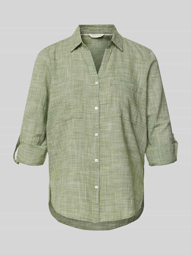 Tom Tailor Regular fit overhemdblouse van puur katoen