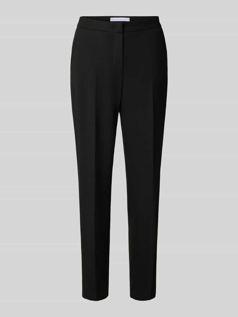 RAFFAELLO ROSSI Regular fit stoffen broek met persplooien model 'DORO'