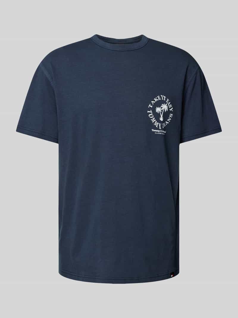 Tommy Jeans T-shirt met statementprint