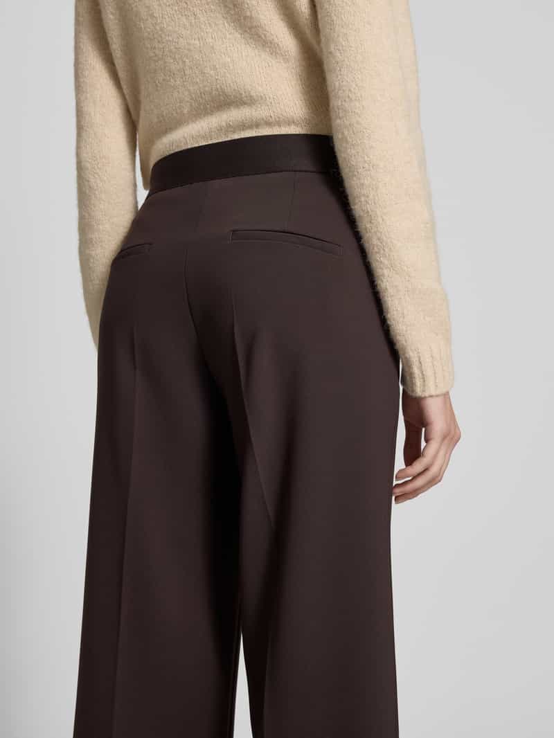 CAMBIO Stoffen broek met verkorte pasvorm model 'CAMERON'