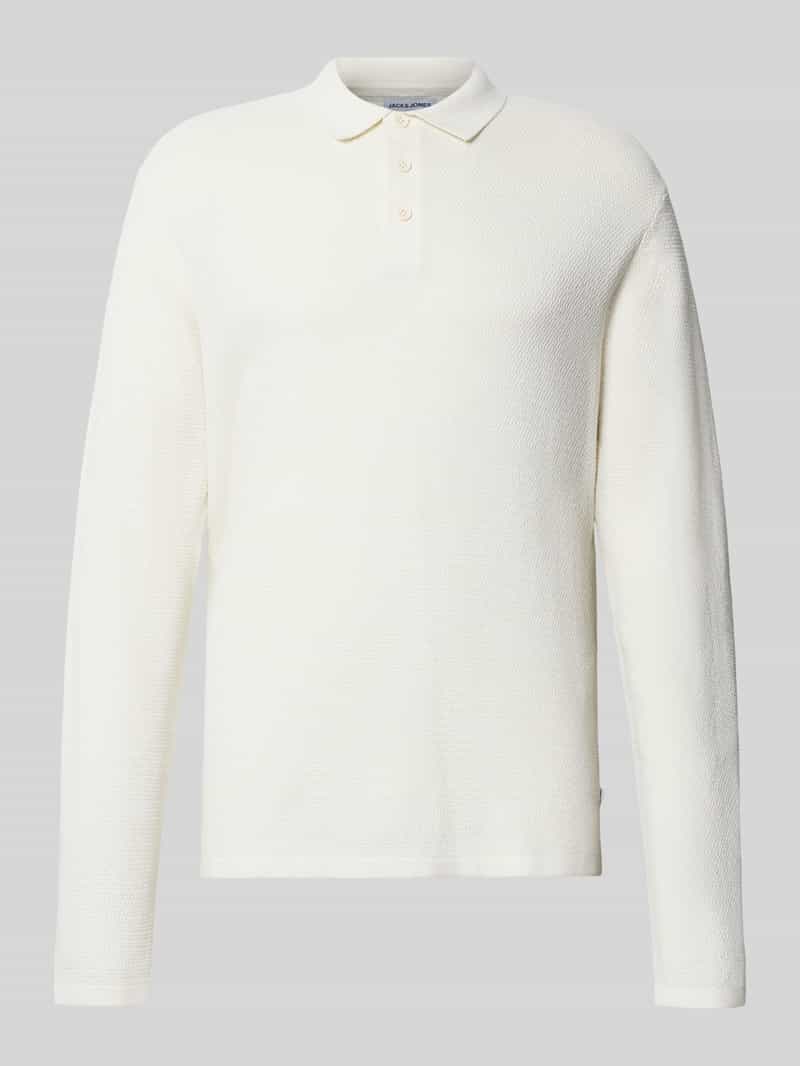 jack & jones Gebreide pullover met kentkraag