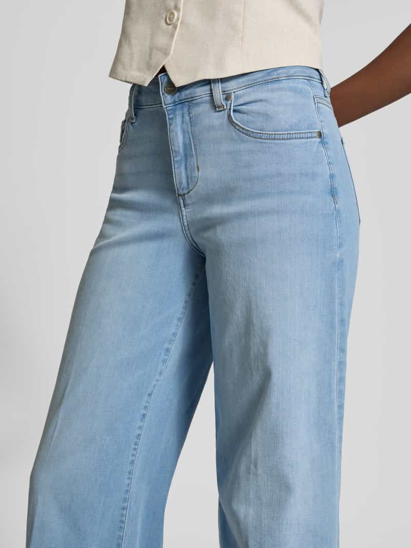 Liu Jo White Flared jeans met 5-pocketmodel