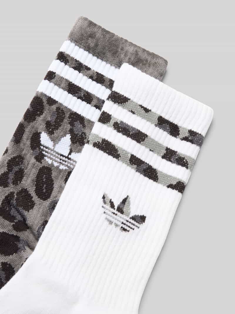 adidas Originals Sokken met labelprint in een set van 2 paar