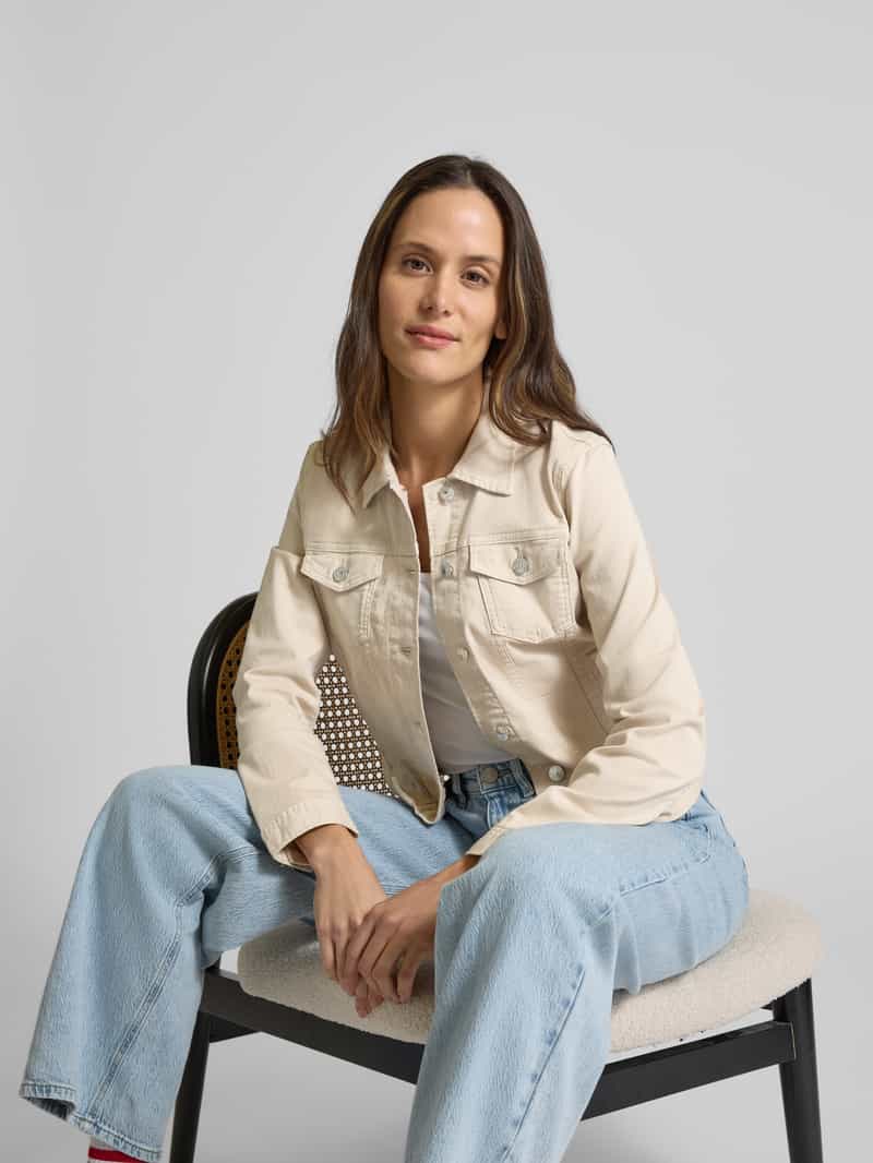 Tom Tailor Regular fit jeansjack met katoen