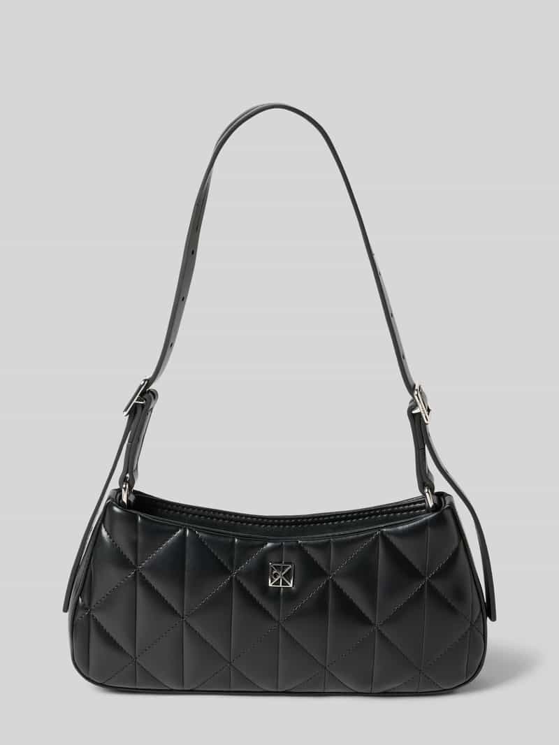 CK Calvin Klein Schoudertas met logodetail model 'Quilted'