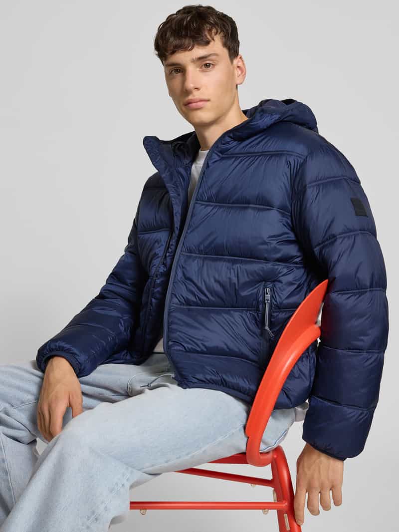 Tommy Jeans Regular fit gewatteerd jack met mesh