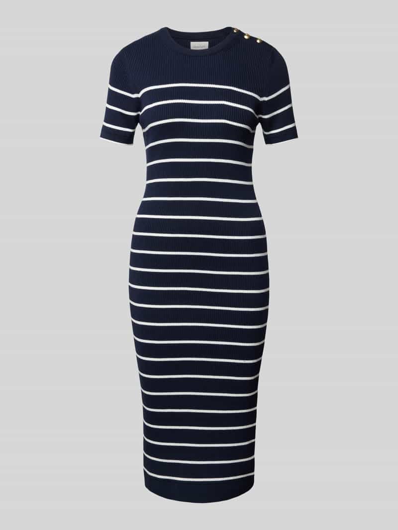 Gant Midi-jurk in riblook