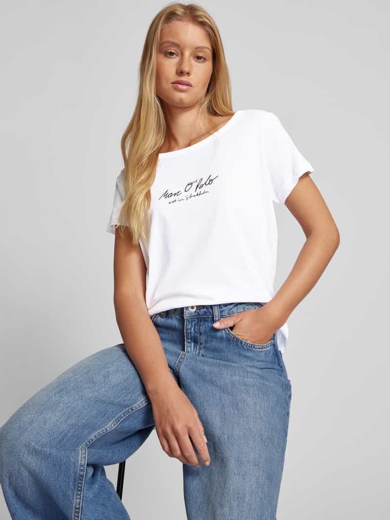 Marc O'Polo T-shirt met statementprint