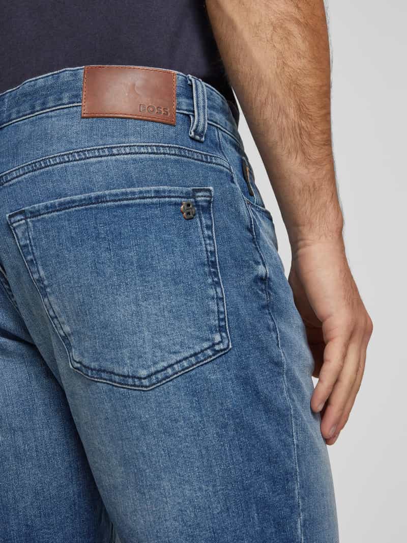 Boss Orange Regular fit korte jeans in 5-pocketmodel model 'Re.Maine'