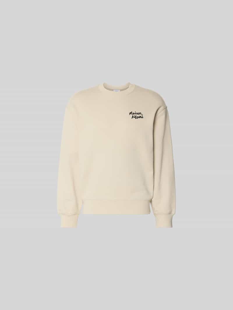 Sweatshirt van katoenmix