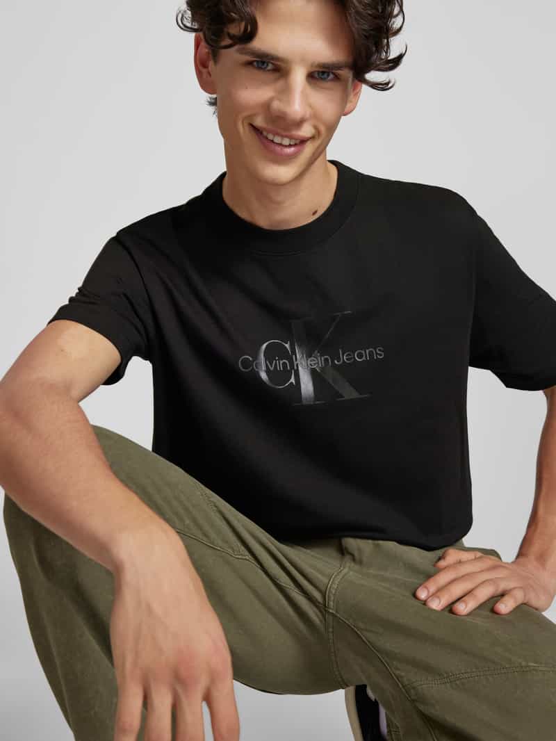 Calvin Klein Jeans T-shirt met labelprint