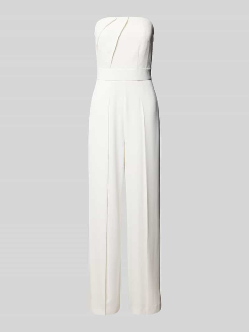 comma Jumpsuit in off shoulder-look met plooien