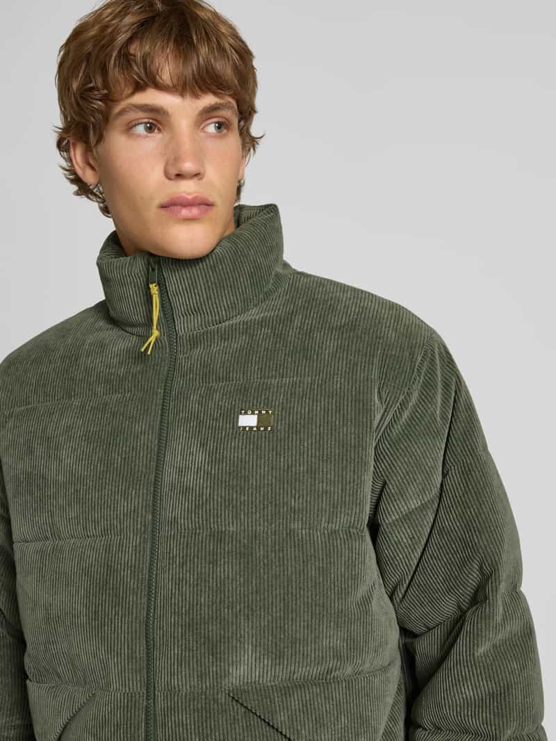 Tommy Jeans Relaxed fit gewatteerd jack van corduroy