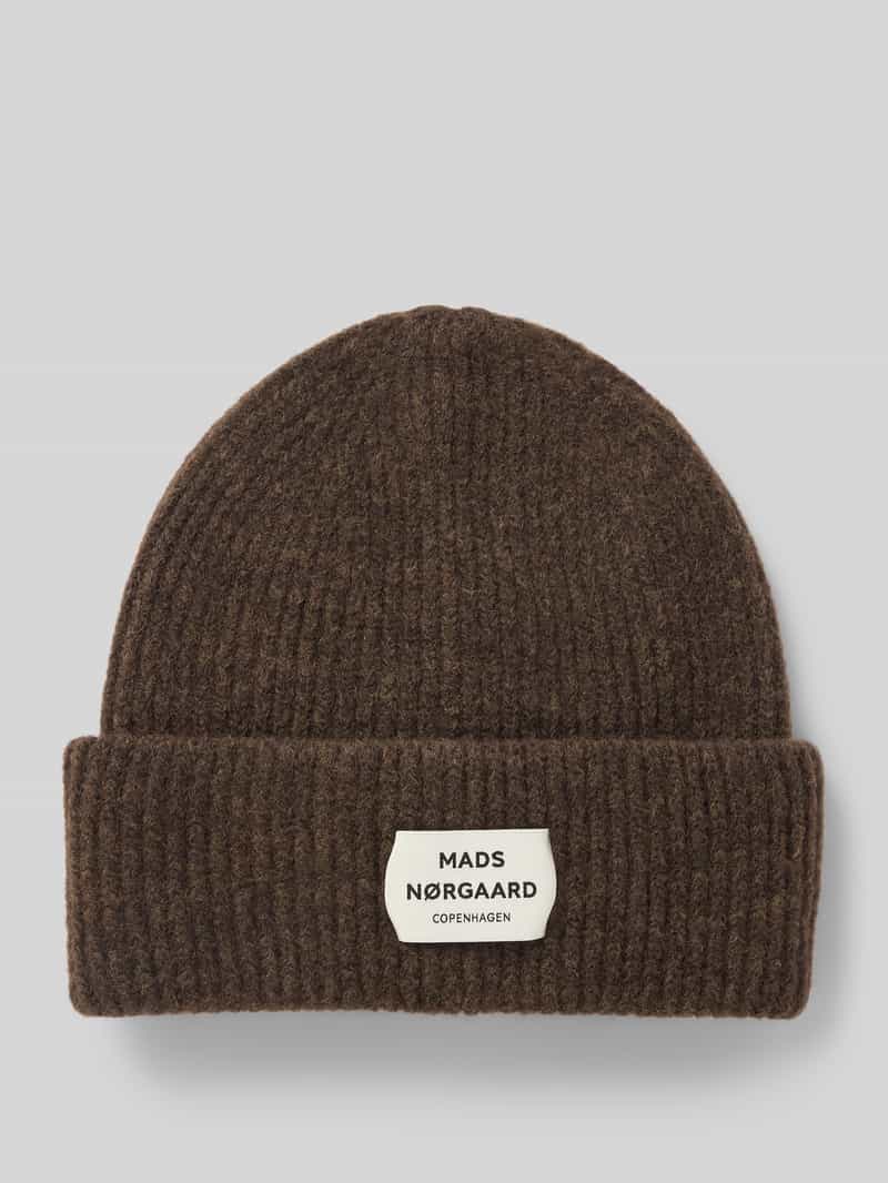 MADS NØRGAARD Beanie van scheerwolmix model 'Tosca Anju'