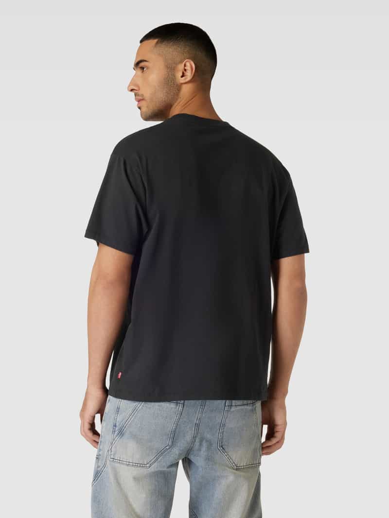 T-shirt met labelstitching Levi's®