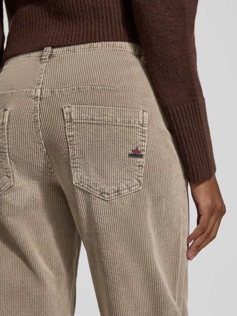 Buena Vista Relaxed fit corduroy broek met steekzakken model 'BARREL CORDUROY'