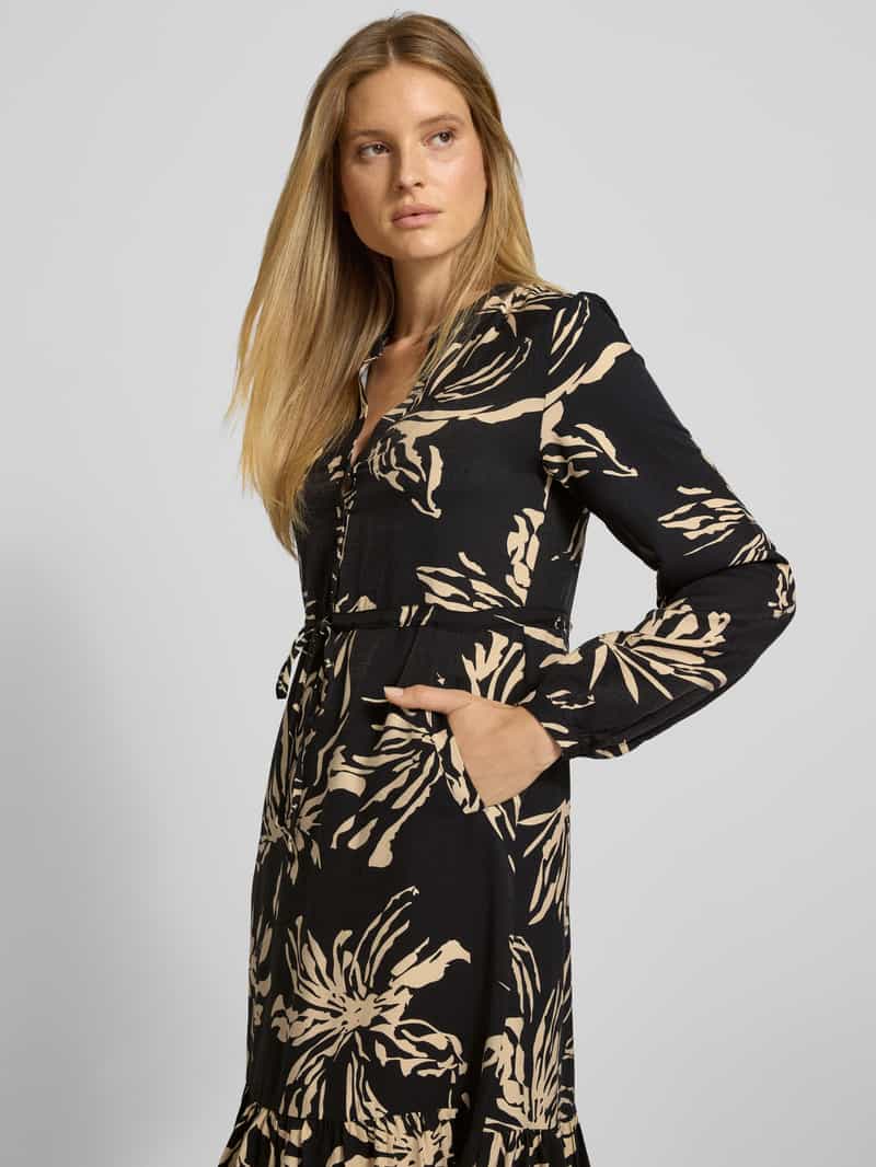 GUIDO MARIA KRETSCHMER WOMAN Relaxed fit maxi-jurk van viscosemix model 'Ayana'