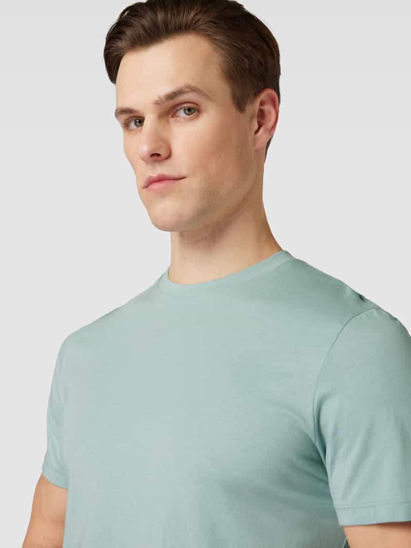 Strellson T-shirt met ronde hals en korte mouwen