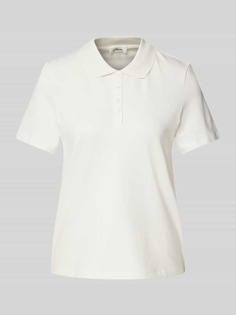 s.Oliver RED LABEL Regular fit poloshirt van katoenmix