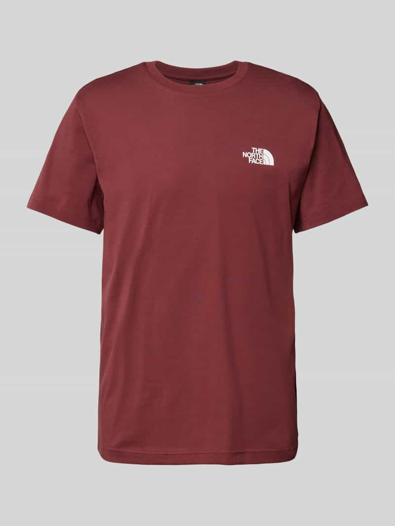 The North Face T-shirt met labelprint, model 'SIMPLE DOME'