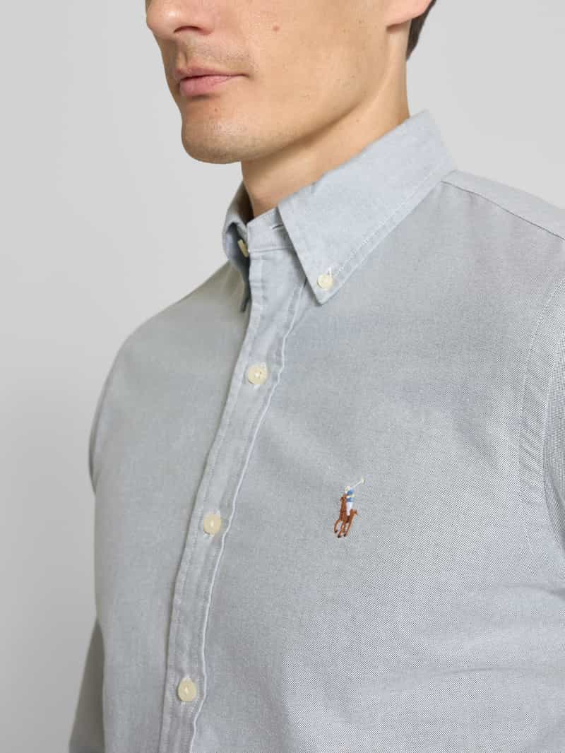 Polo Ralph Lauren Regular fit vrijetijdsoverhemd met logostitching model 'Cub'