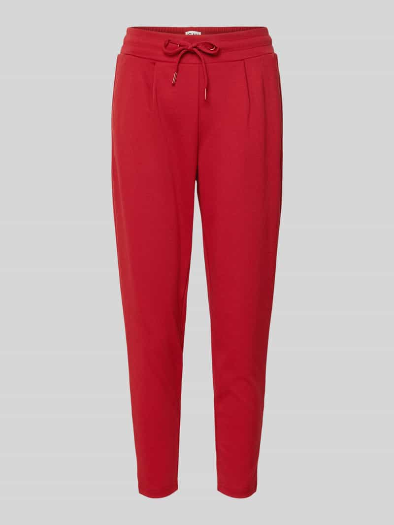 Ichi Joggingbroek met verkorte pasvorm en elastische band