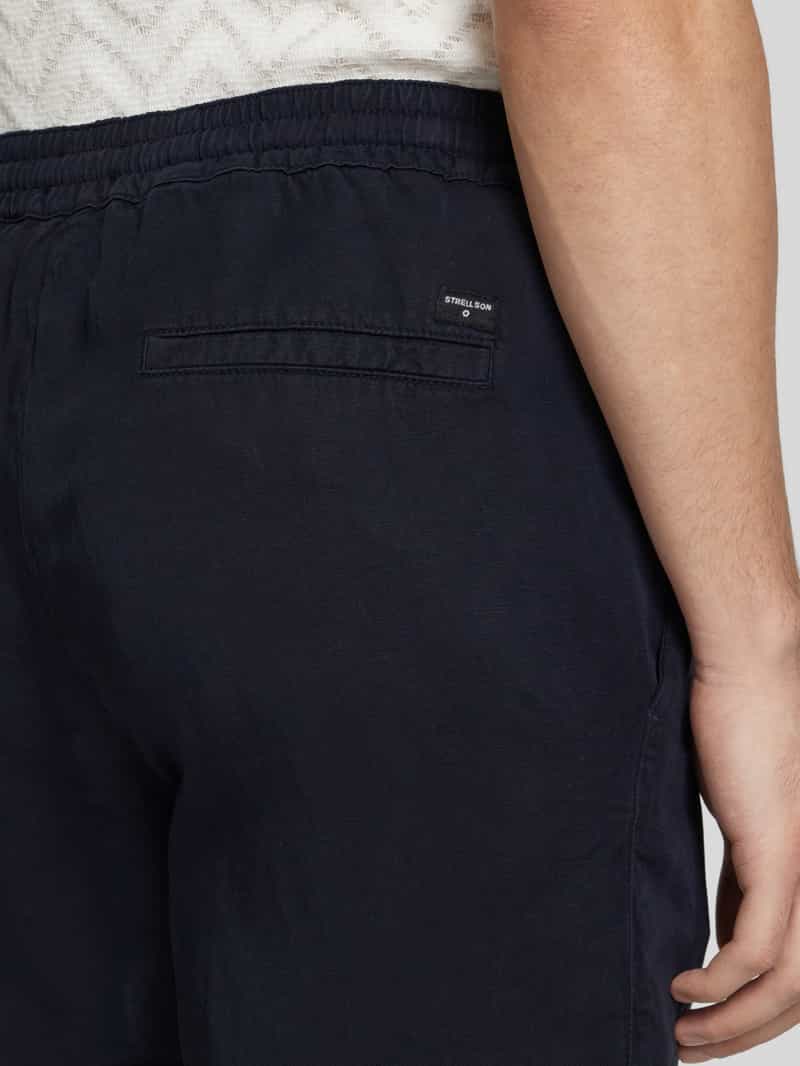 Strellson Korte broek met elastische band model 'Kaji'