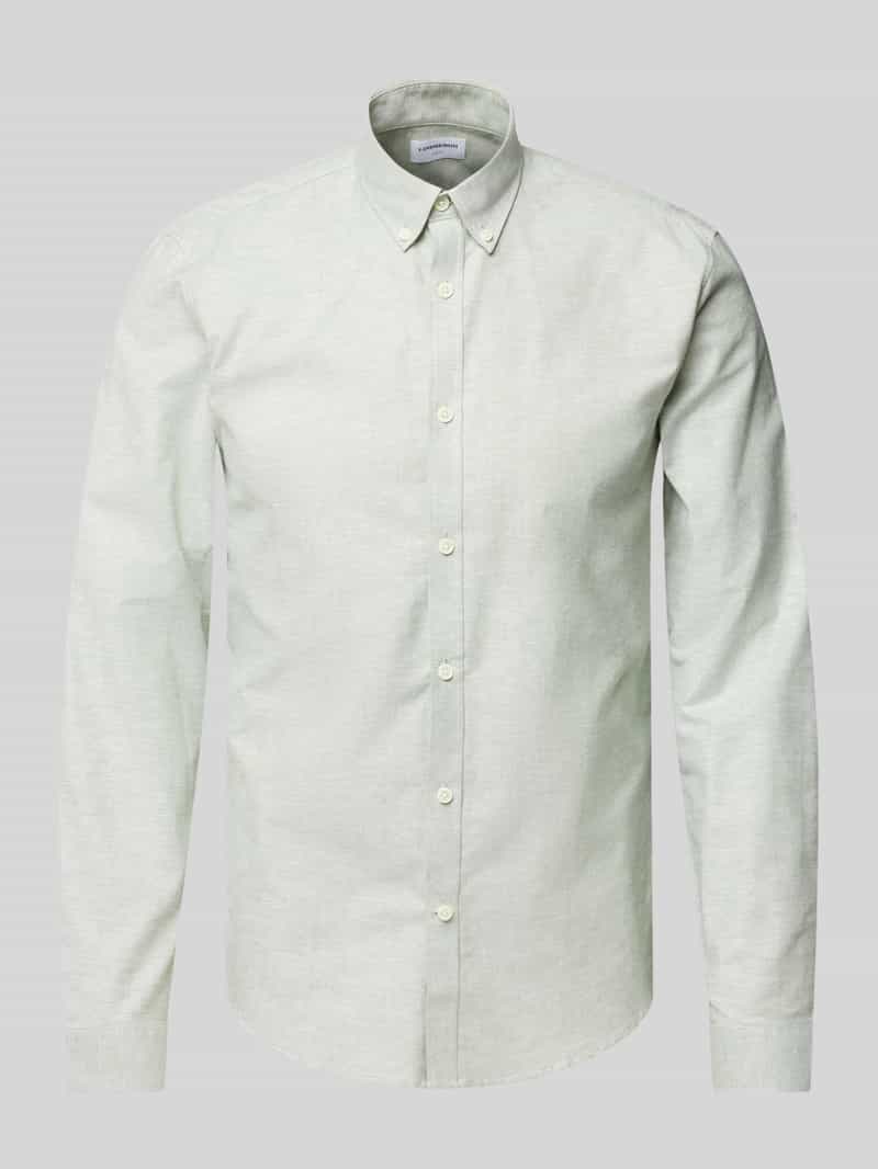 lindbergh Slim fit vrijetijdsoverhemd met knoopsluiting model 'Oxford'