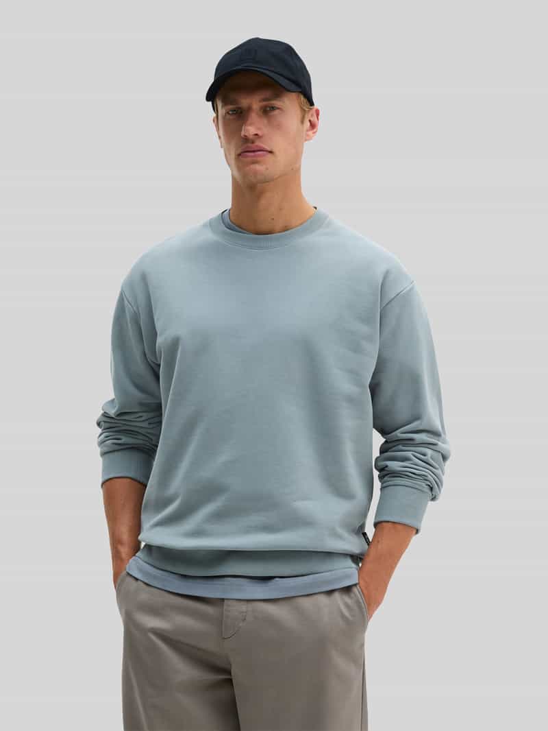 Marc O'Polo relaxed fit sweatshirt van puur katoen