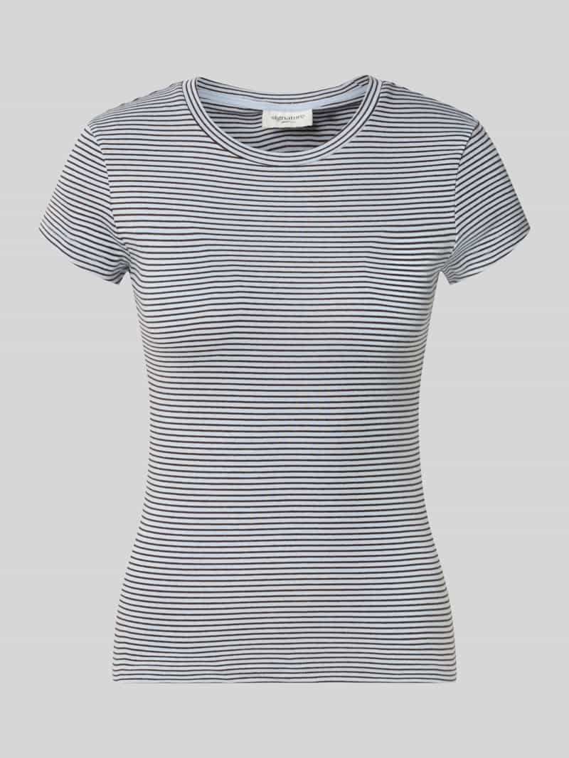 Gina Tricot skinny fit t-shirt van katoenmix