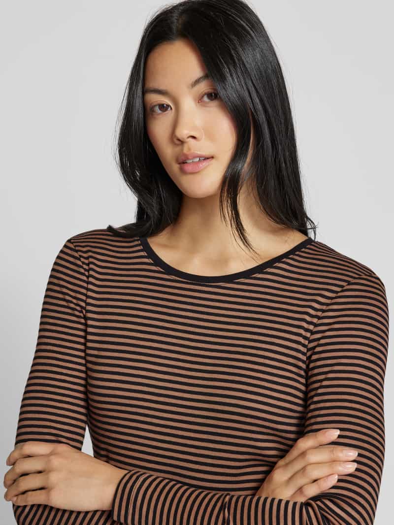 Christian Berg Woman Regular fit shirt met lange mouwen van puur katoen