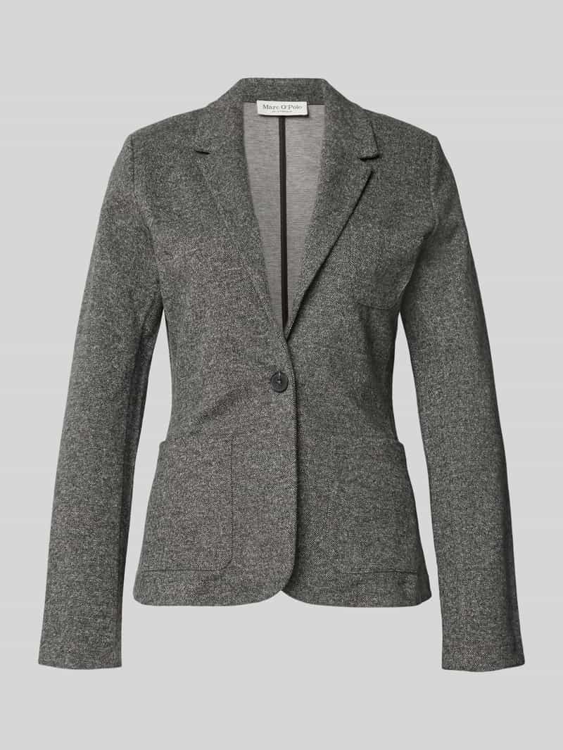 Marc O'Polo Relaxed fit blazer van katoenmix