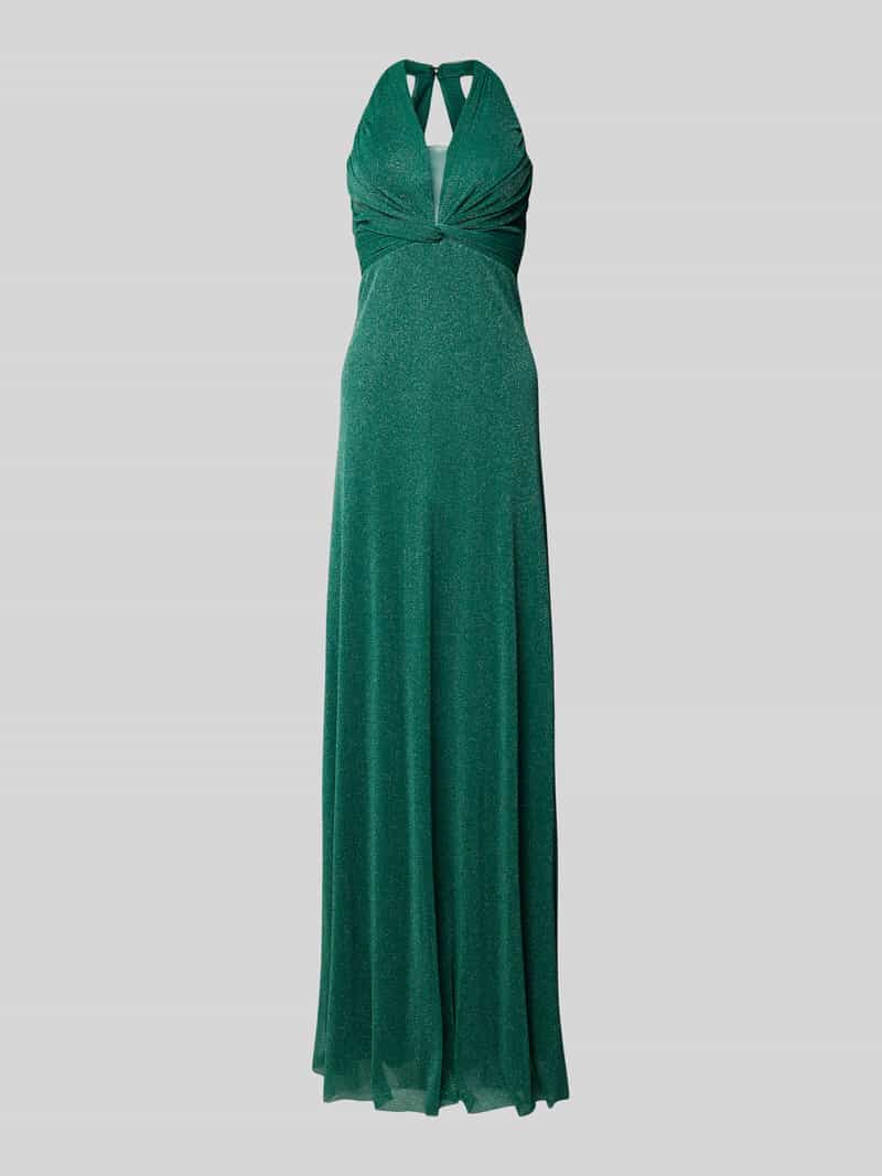 TROYDEN COLLECTION Avondjurk met knoopdetail
