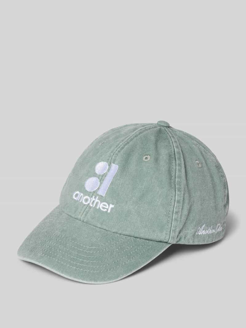 ANOTHER COTTON LAB Baseballpet met labelstitching