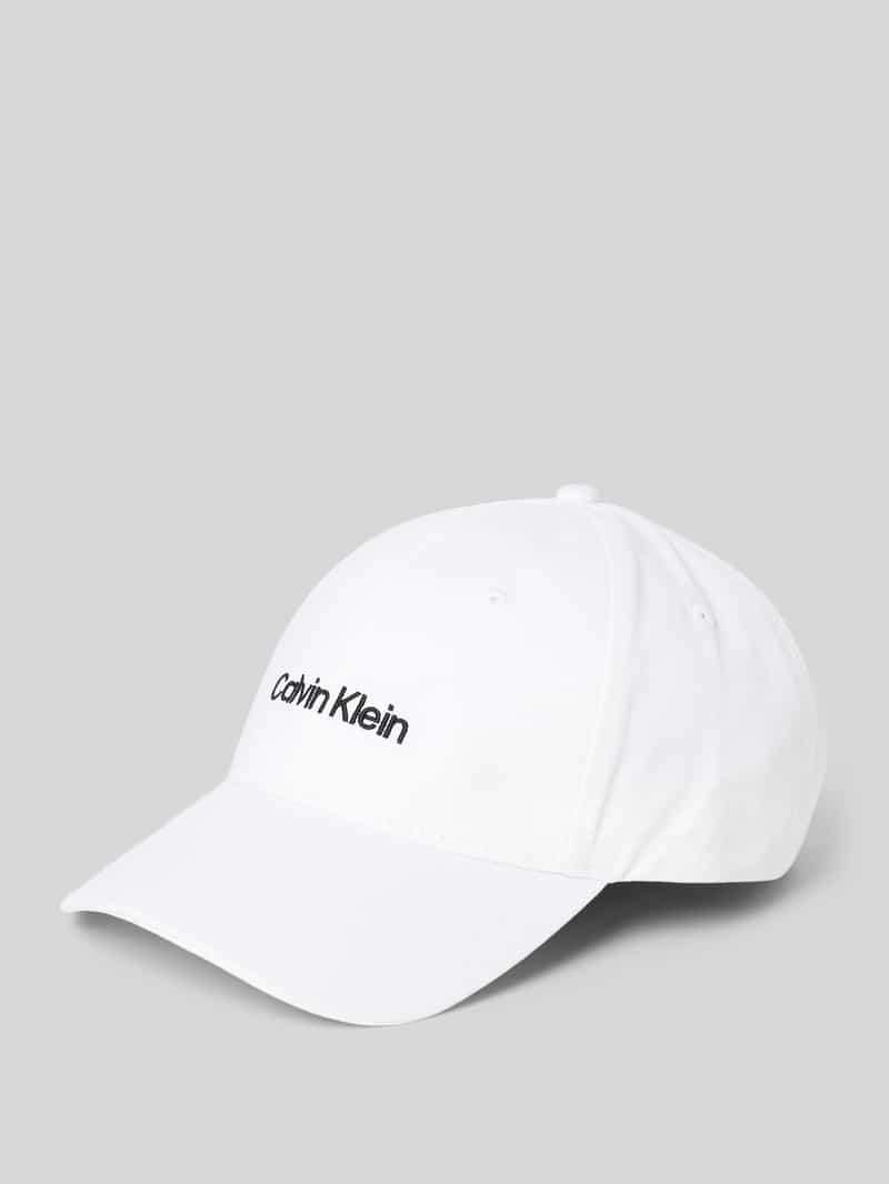 CK Calvin Klein Baseballpet met logostitching model 'Baseball'