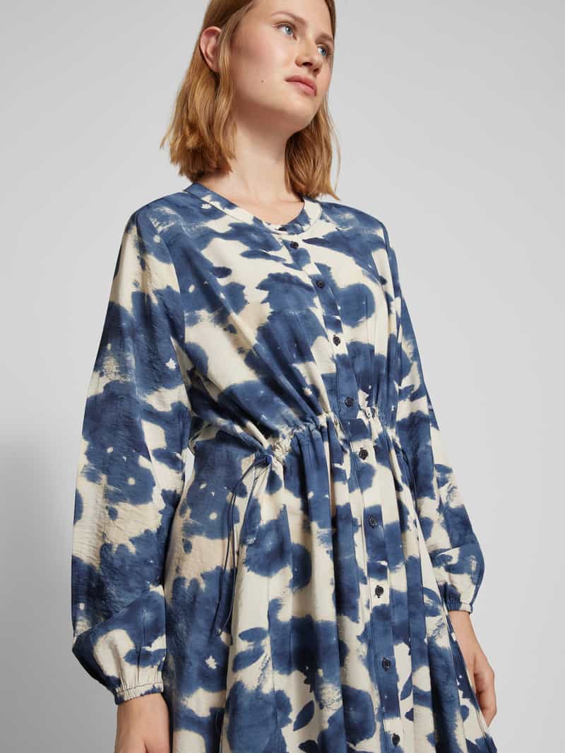 FREE QUENT Midi-jurk met plooien model 'Julie'