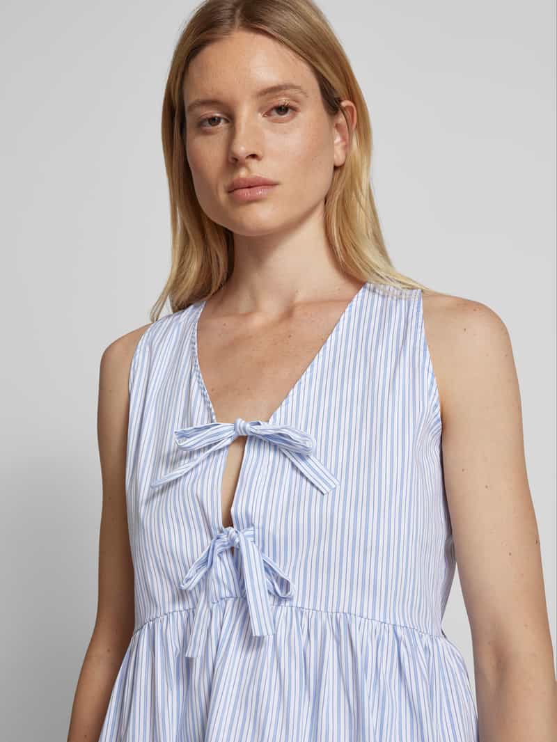NEO NOIR Blousetop met streepmotief model 'Manja'