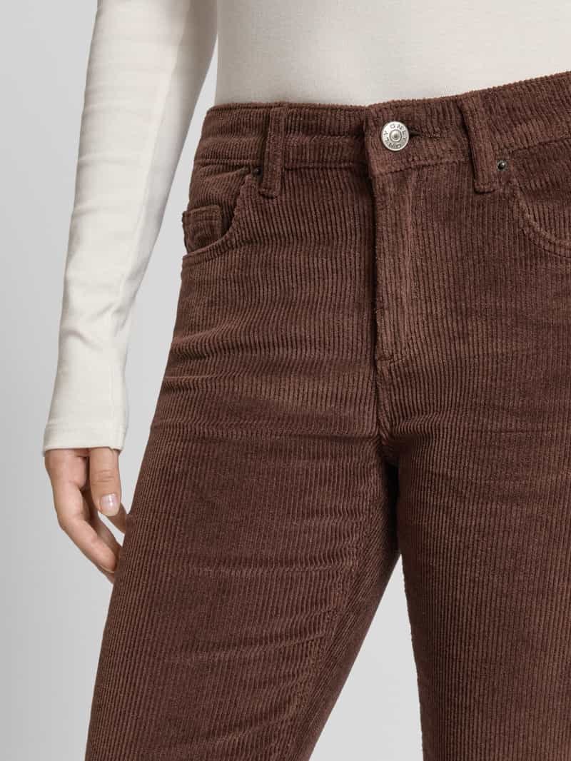 Only Flared corduroy broek van katoenmix model 'MARY'
