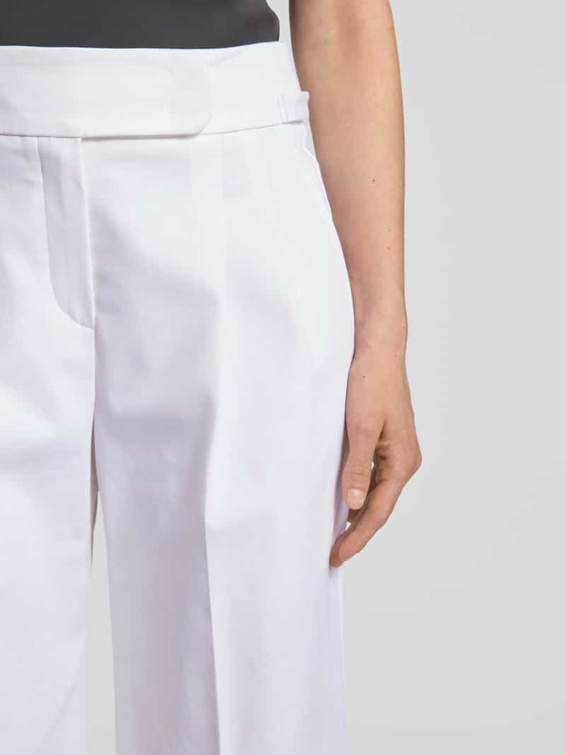 Windsor Regular fit stoffen broek met bandplooien en persplooien