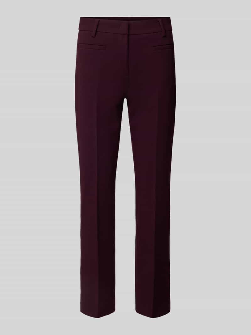 MAC Slim fit stoffen broek met strookzakken, model 'Annalena'