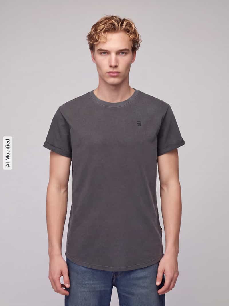 G-Star Raw Lash relaxed fit t-shirt donkerzwart dk black gd, foto 4