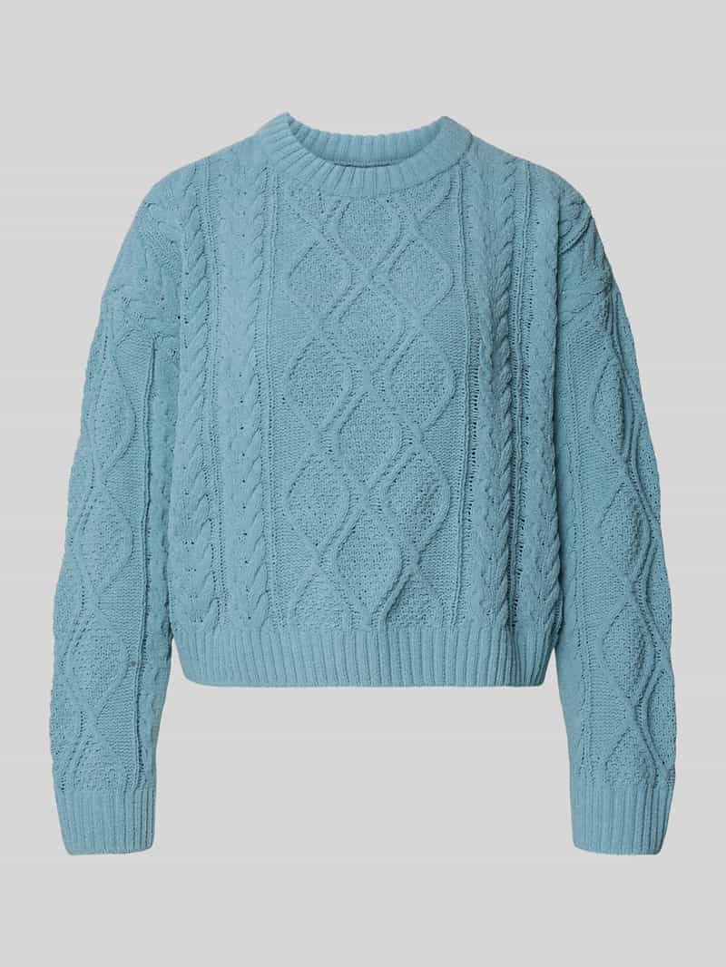 Only Regular fit gebreide pullover met structuurmotief model 'ELLY'