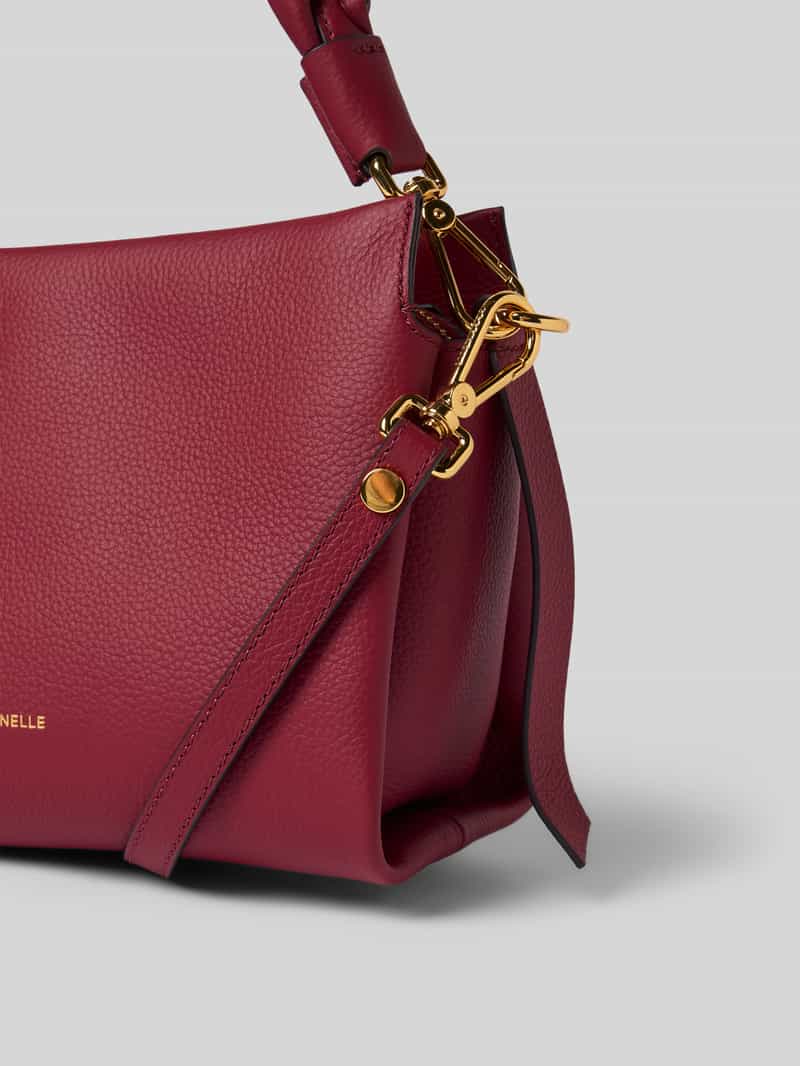 Coccinelle Handtas met labelopschrift model 'BOHEME GRANA'