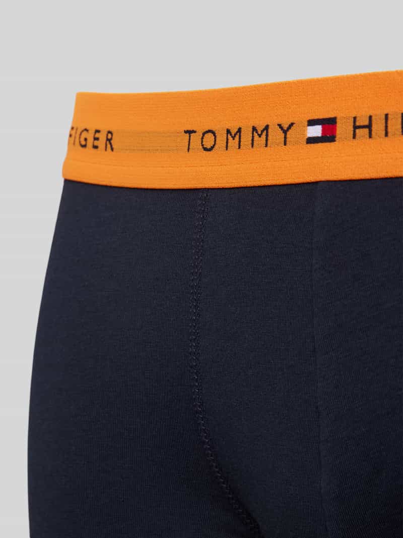 Tommy Hilfiger Boxershort met elastische band met logo in een set van 3 stuks