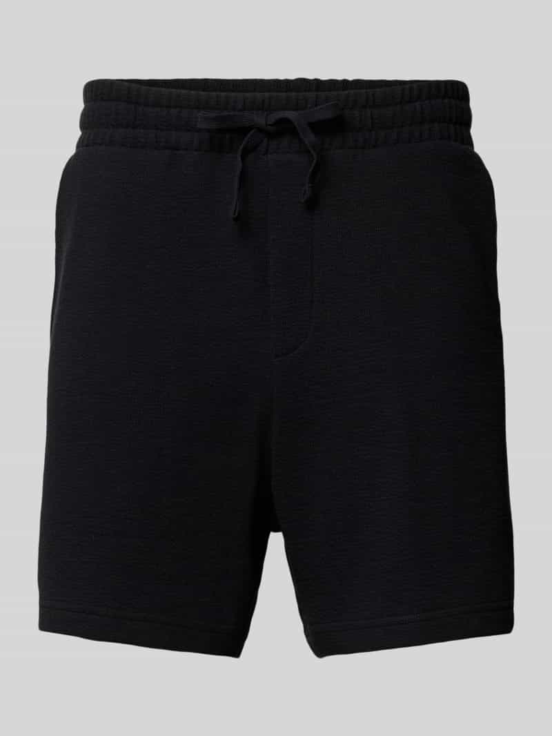 Strellson Regular fit korte broek van puur katoen
